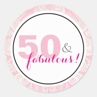 50 et fabuleux Stickers 50e anniversaire