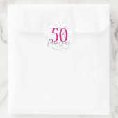 50 et fabuleux Stickers de fête d'anniversaire (Sac)