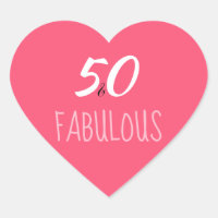 50 et fabuleux Stickers en forme de coeur rose cha
