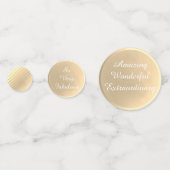 50 et ton or fabuleux | Confettis (Derrière)