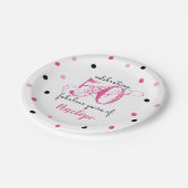 50 fabelachtige jaren Voeg naampuntkomma's PapierB Papieren Bordje (Gekanteld)