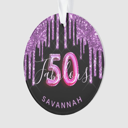 50 Fabuleuse parties scintillant d'anniversaire no (devant)