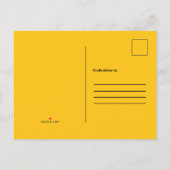 50 & Fabuleux Anniversaire Carte postale photo jau (Dos)