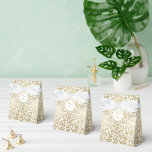 50 & Fabuleux Anniversaire Golden Floral Fils<br><div class="desc">50 & Fabuleux fête d'anniversaire Golden Décoratif Floral Ballotin.</div>
