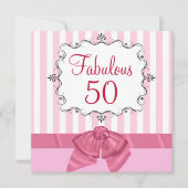 50 fabuleux - Invitations faites sur commande de (Devant)