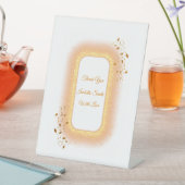 50& Fabuleux panneau de piédestal d'anniversaire d (In SItu)