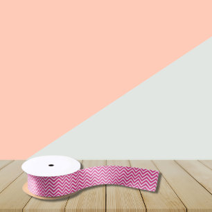 50 & Fabulous 50ste verjaardag roze & witte Chevro Lint