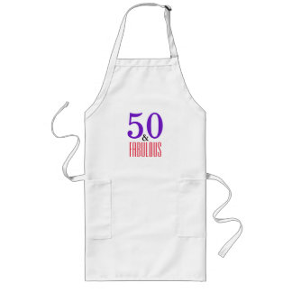 50 & Fabulous Keuken Zelfvertrouwen Typografie Lang Schort
