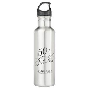 50 Fabulous persoonlijke 50e verjaardag Waterfles