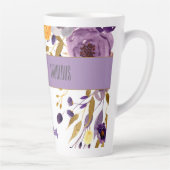 50 & Fabulous Watercolor Latte Mug (Droite)