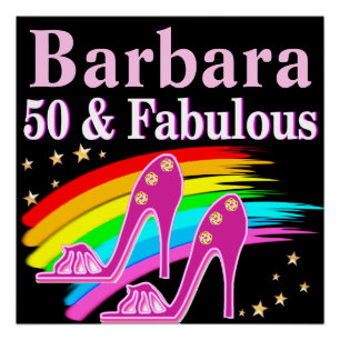 50 & FANTASTISCHE DIVA PERFECT POSTER