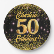 50 fantastische gouden glitter roze sterren 50e ve