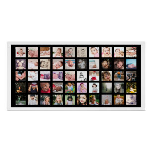 50 Foto Collage Persoonlijk Perfect Poster