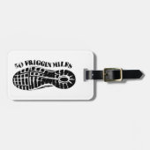 50 Friggin Miles Ultra Running Tread Bagagelabel (Voorkant horizontaal)
