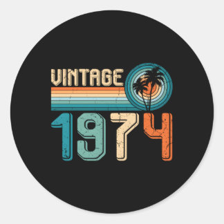 50 Geboren in 1974 50e Ronde Sticker