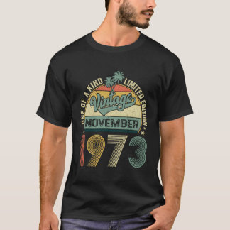 50 Geweldige sinds november 1973 50th T-shirt