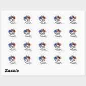 50 golven Sticker (Vel)