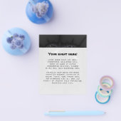 50 grijze schaduwen - fractale kunst flyer (Enkel)