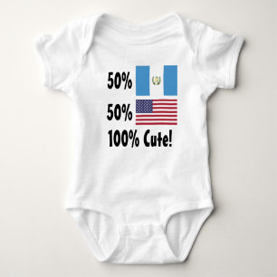 50% Guatemala 50% Amerikaan 100% klap Romper