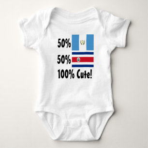 50% Guatemala 50% Costa Ricaan 100% Cute Romper