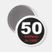 50 Halverwege tot 100 Magneet (Voorkant / Achterkant)