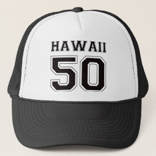 50 Hawaii - Zwart Trucker Pet