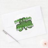 50 % Iers 100 % Drink sticker (Envelop)