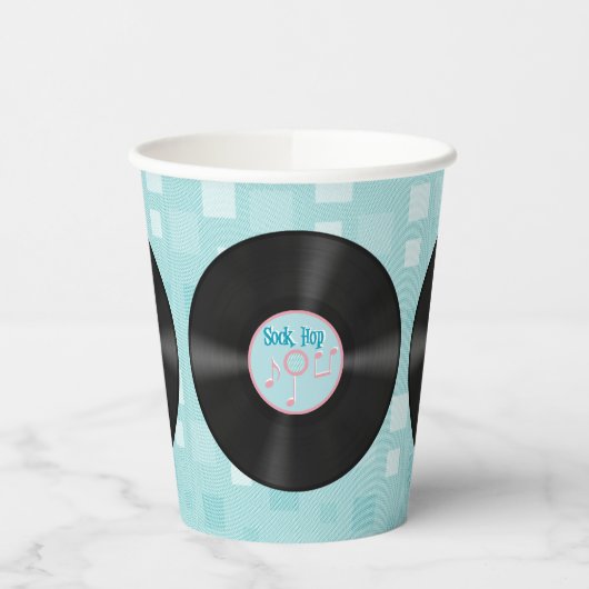 50-inch stijlpagina-record papieren bekers (Links)