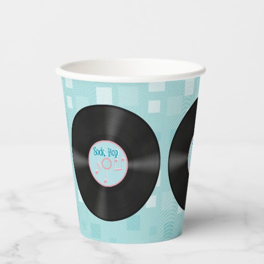 50-inch stijlpagina-record papieren bekers (Voorkant)