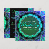 50 invitations fabuleuses super de fête (Devant / Derrière)