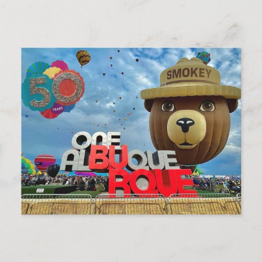 50 jaar briefkaart (Voorkant)