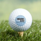 50 Jaar Dienstjubileum Nieuws Werknemer Golfballen (Insitu Shirt)