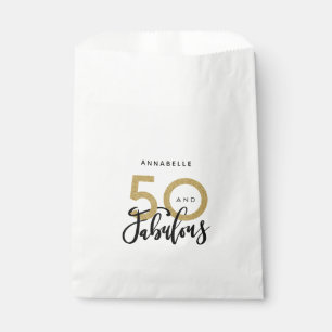 50 jaar en geweldige verjaardag  bedankzakje
