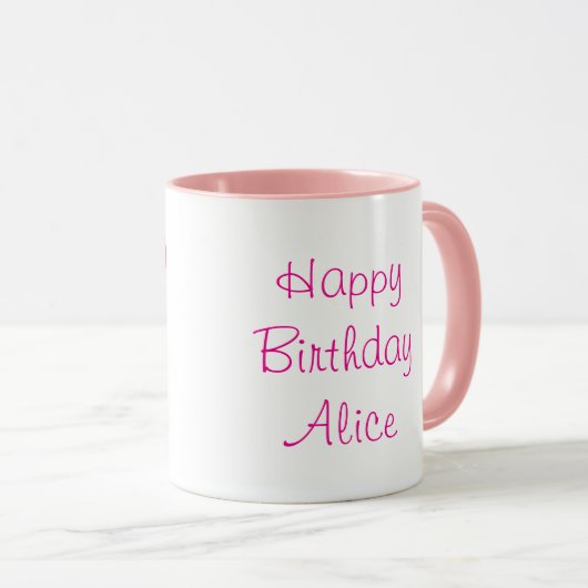 50 jaar en mok ter gelegenheid van de verjaardag v (Voorkant rechts)