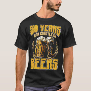 50 jaar en talloze bieren geweldige viering g t-shirt