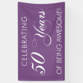 50 jaar Geweldige banner zijn (Verticaal)