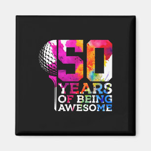 50 jaar Geweldige golfen 50ste verjaardag Magneet