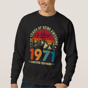50 jaar Geweldige Vintage 1971 Trui