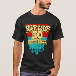 50 jaar hiphop 50e Jubileum T-shirt