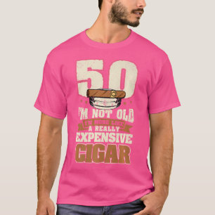 50 Jaar Ik Ben Niet Oud Sigaar 50ste Verjaardag Si T-shirt
