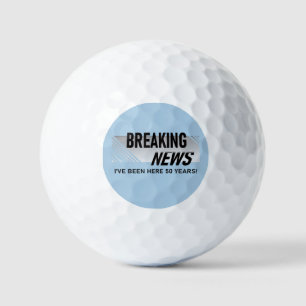 50 jaar Jubileum werktijd werknieuws werkmedewerke Golfballen