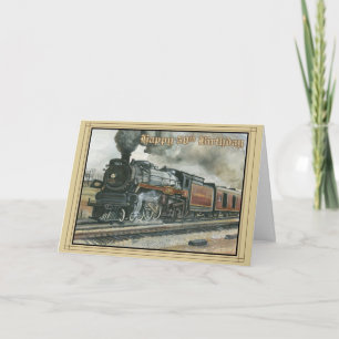 50 jaar Kaart met de trein