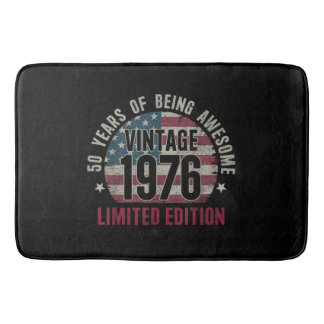50 Jaar Oud Vintage 1976 50ste Verjaardag Limitier Badmat