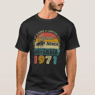 50 jaar oude 50e verjaardag 1971 Echtgenoot Pap Vi T-shirt