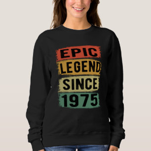 50 jaar oude Bday 1975 Epic Legend 50ste verjaarda Trui