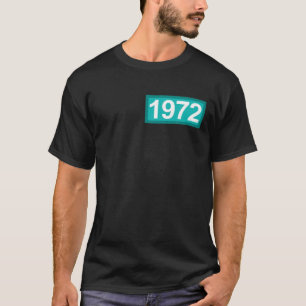 50 jaar oude cadeautjes 1972 Limited Edition 50T T-shirt