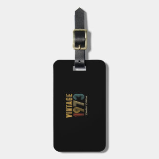 50 jaar oude cadeautjes  1973 Limited Edition 50t Bagagelabel