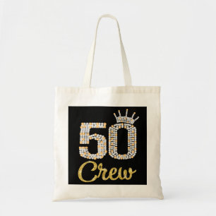 50 jaar oude cadeautjes 50 bemanningsleden 50e ver tote bag