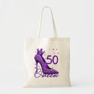 50 jaar oude geschenken hoge hakken stappen in mij tote bag