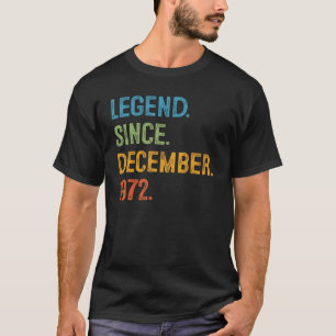 50 jaar oude Mannen van de 50e dag sinds december T-shirt